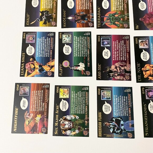 Vintage 1993 Lot of 49 Dynamic The Creators Universe Cards - Picture 10 of 16